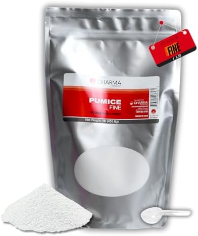 Dental Pumice Powder, 1 lb Bag - Multi-Purpose Abrasive for Cleaning, Polishing, Beauty Products, Dental Lab Work, and Rock Tumbling (Fine)