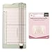 Produktbild Vaessen Creative Papierschneider mit Falzbrett - Mintgrün - 15,2 x 30,5 cm - 2-in-1 Schneidemaschine für Scrapbooking, Karten Basteln und Papierprojekte - Inklusive 2 Ersatzklingen  Sicher Gestaltet