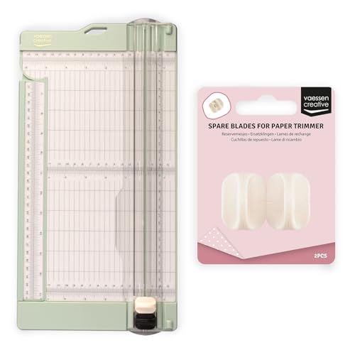 Vaessen Creative Massicot avec Plioir de 15,2 x 30,5 cm – Coupe-papier et...