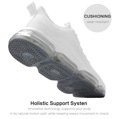 Image of Mens Running Shoes Air Low Top Comfort Walking Lace Up Sneakers Breathable Fashion Tennis Sport Gym Fitness Cross Trainers
