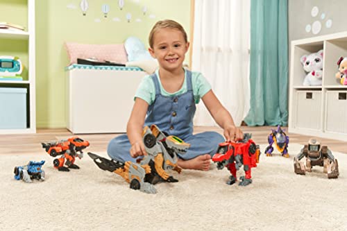VTech Switch and Go OneClick-Mega-Drache – Drachen-Auto-Transformer – 2-in-1 Spielzeug mit Drachenstimme, Geräusch- und Lichteffekten – Für Kinder von 3-8 Jahren