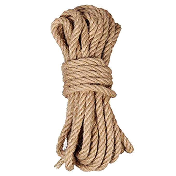WONDER PLUS | Jute Craft Rope | 10 MM X 20 FEET Lenth | Pack of 1 PCS-image-49