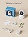 GNCC 2K WiFi Cameras for Home Security, Security Camera Indoor, Baby/Pet Camera with Phone App, 2.4/5GHz, Motion Detector, Night Vision, 2-Way Audio, SD/Cloud Storage, Works with Alexa & Google Home