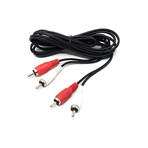 MainCore 2m Twin RCA Audio Stereo Cable Cover