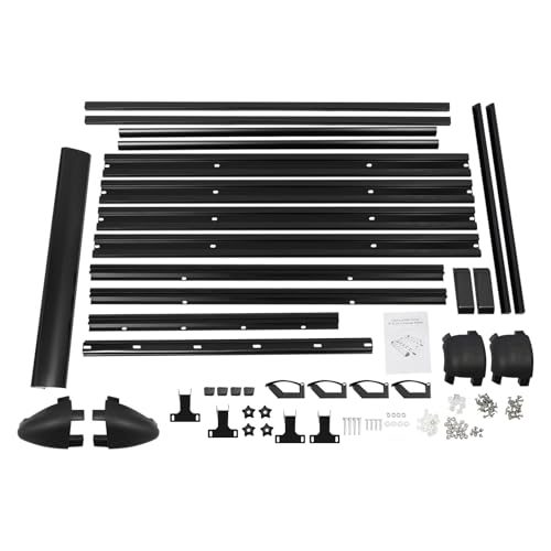Baca coche cesta de carga ajustable para techo de SUV y coche universal 2