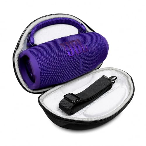 JBL Charge 6 - Portable Waterproof & Drop-Proof Bluetooth Speaker, Bold Pro Sound with AI Sound Boost, 28Hrs Playtime, Auracast, Including Winguard Protective Travel Case (Purple) - image 1