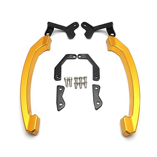 Garvee Barre de Maintien Passager Moto pour MT-07/FZ-07 2014-2016 – poignée arrière Ergonomique – sécurité et Confort renforcés – Accessoire carrosserie – Noir