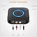 [Upgraded] 1Mii B06+ Bluetooth Receiver, Hi-Fi Wireless Audio Adapter, Bluetooth 5.2 Receiver with 3D Surround aptX HD aptX Low Latency for Home Music Streaming Stereo System