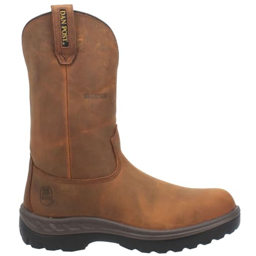 Dan Post Tan Cummins Waterproof Steel Toe Mens Work Boot DP62904