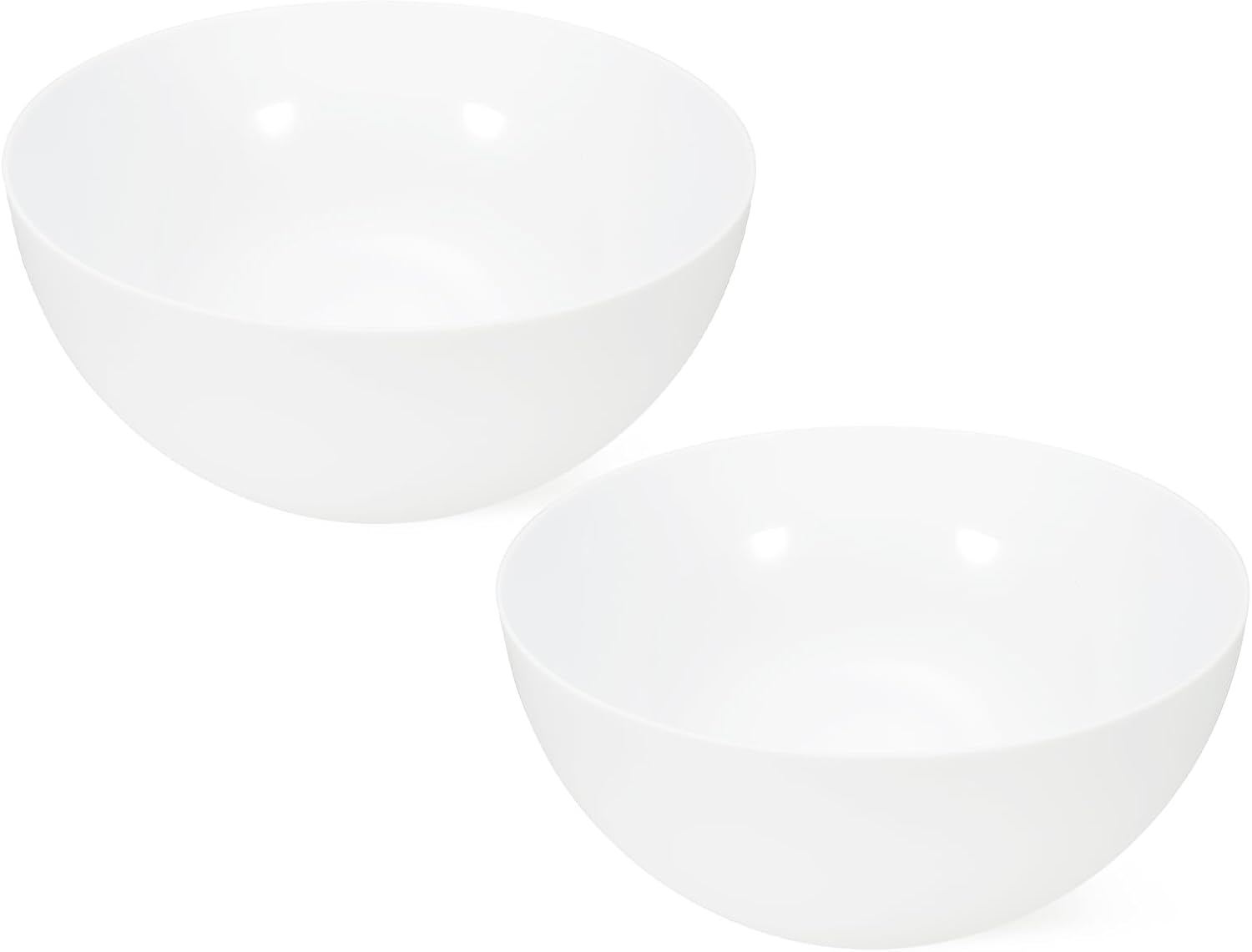 PATIKIL 1.65" Hole 4.72" High Plastic Lampshade, 2 Pieces Mushroom Floor Lamp Light Covers Replacement Lamp Shade Cover for Floor Table Lamp Multi-Head Stand Up Lamp Light, White