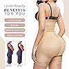 Lover-Beauty-Shapewear-for-Women-Tummy-Control-Body-Shaper-Butt-Lifter-Thigh-Slimmer-Faja-Plus-Size-with-Zipper-Crotch Lover-Beauty Colombian Fajas for Women Fajas Reductoras Y Moldeadoras Butt Lifting Shapewear for Women