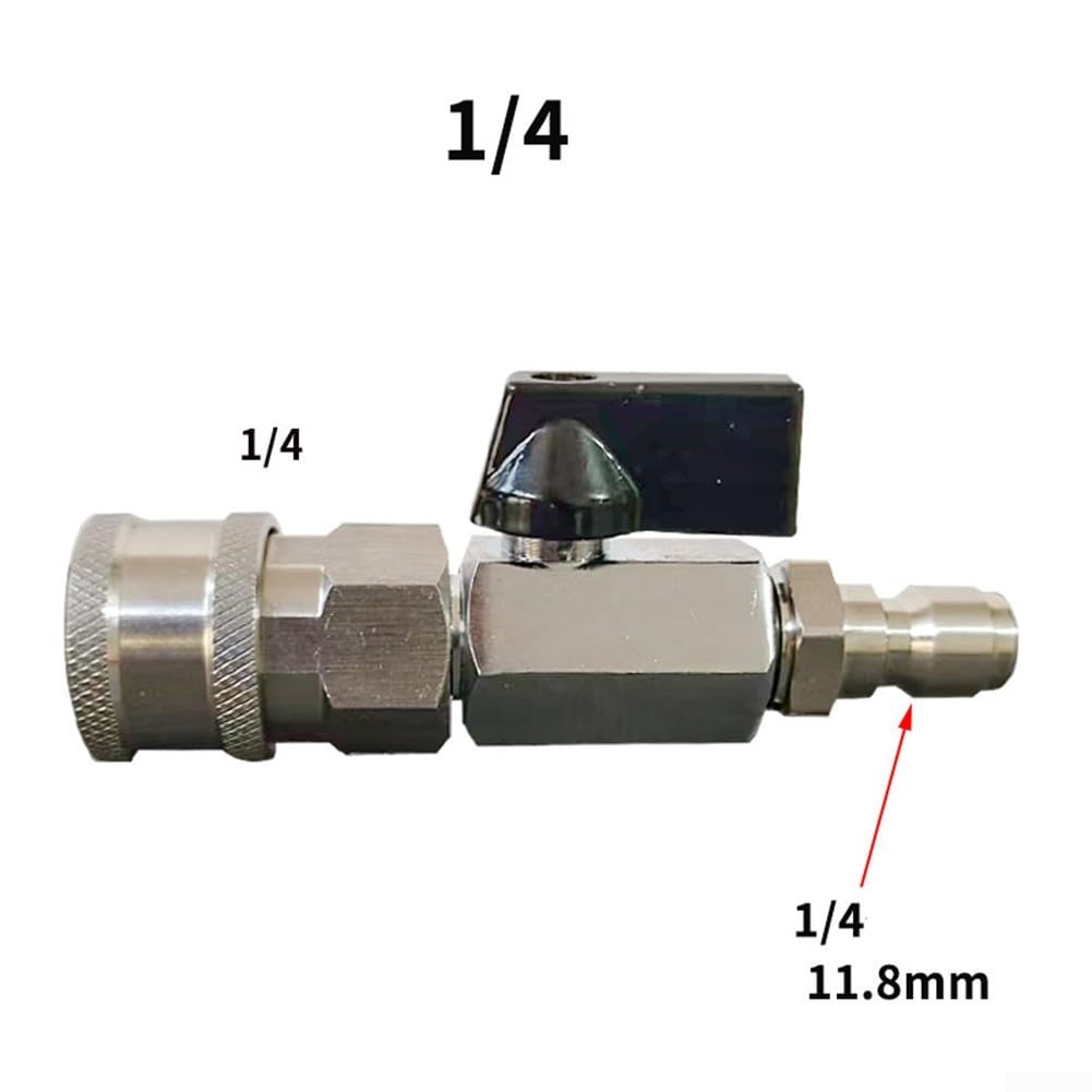 Diseño resistente a fugas de la válvula de bola de acero inoxidable de alta presión de la lavadora durabilidad en uso (1/4)