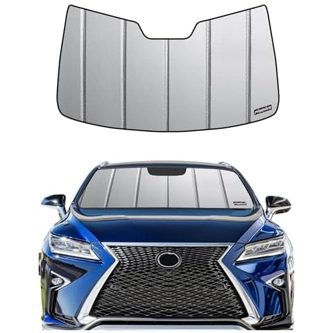 Pigenius Windshield Sunshade for 2016-2022 Lexus RX350/RX450h, 2018-2022 Lexus RX350L/RX450hL Front Window Shade - Safeguard Cover