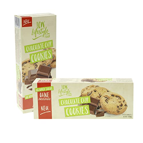 Kekse ohne Zuckerzusatz Chocolate Chip 135g von LCW | zuckerarm mit Süßungsmittel | mit Maltit | mit Haferflocken | Kekse ohne Zucker - Zusatz* | Cookies zum Kaffee Cover