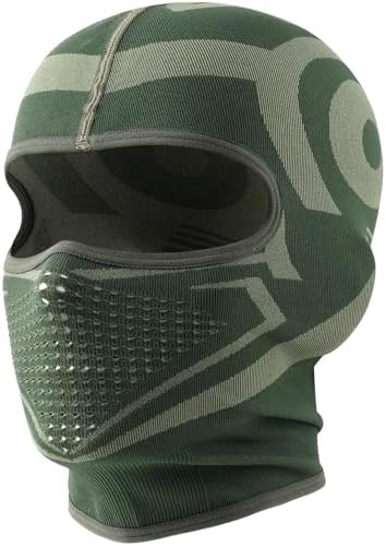 WTACTFUL Sturmhaube Motorrad Sommer Atmungsaktiv Vollgesichtsmaske Motorrad Maske für Herren Damen Winter Fahrrad Snowboarden