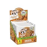 Lenny & Larry's The Complete Cookie, Peanut Butter Chocolate Chip, Soft Baked, 16g Plant Protein, Vegan, Non-GMO, 4 Ounce Cookie (Pack of 6)