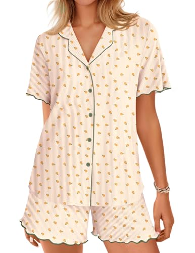 Women's Button Up Pajamas 