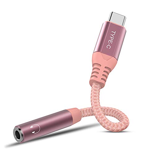 iMangoo Adaptador Auriculares USB Tipo C, Audio Adaptador Aux Tipo C Jack 3.5 mm Auriculares para Huawei P30 Pro/P20/20 Pro One Plus XIAOMI MacBook Pro/Air para Samsung S20/S20 Ultra/Note 10/A80