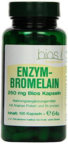 Bios Enzym-Bromelain 250mg Kapseln 100 Stück
