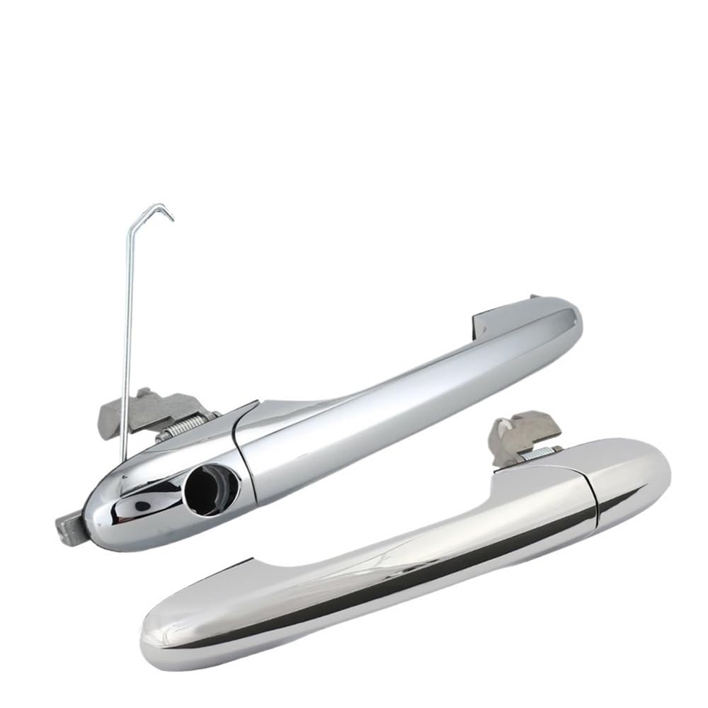 Bikkjbk Right Driver Side Car Vehicle Door Handle 735592026 Car Exterior Outer Door Handle Replacement For 500 Right Hand Driving Driver/Passenger Side