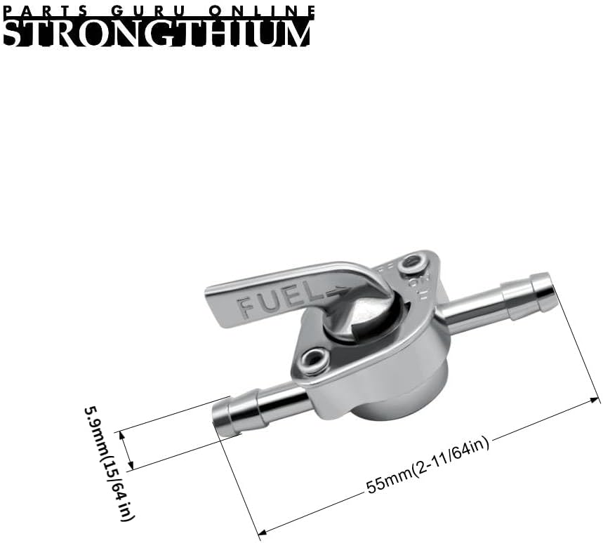 Manguera Combustible Honda Kit Manguera Y Clip De Combustible 5.5mm Para Honda CT70, CT90, ATC - Repuesto Original 17681-098-010 Kit Manguera Combustible Honda - Foto 10