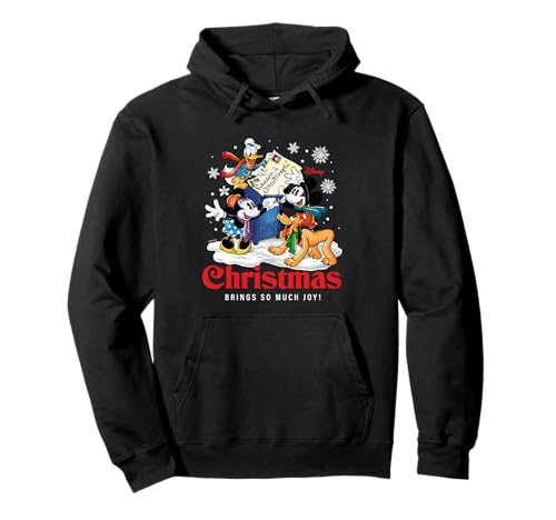 Sweat à capuche Disney Mickey et Minnie parfait pour vos soirées de Noël