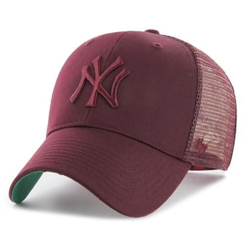 Casquette avec visière 47 Brand bordeaux accessoire de tête unisexe