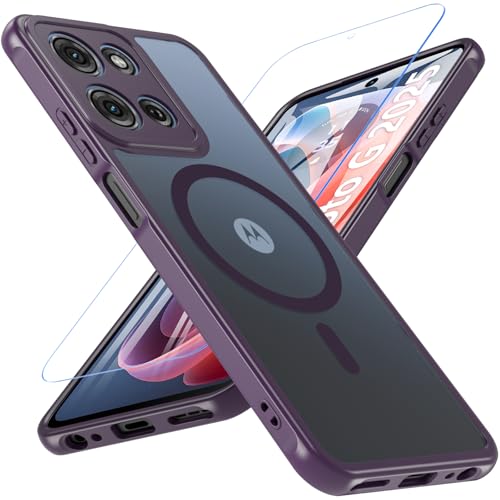 Coque Motorola Moto G 5G 2025 pour éviter les écrans brisés grâce au verre trempé