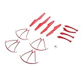 Tamaño: 1. Aprox. 135 mm / 5,31 pulgadas para la hélice. 2. Aprox. 75 mm / 2,95 pulgadas para el marco de protección. 3. Aprox. 85 mm / 3,34 pulgadas para los protectores de aterrizaje de patín.