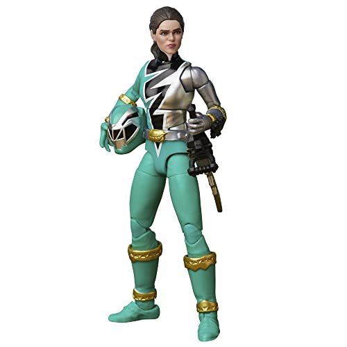 Power Rangers Lightning Collection, Figurine Ranger Vert Dino Fury de 15 cm