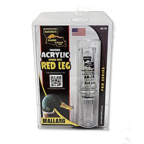 Haydel's Game Calls Inc. AR-19 Acrylic Redleg...