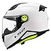 LS2, Integral-Motorradhelm für Kinder KID SOLID Gloss White, L