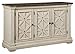 Ashley Furniture Signature Design - Bolanburg Dining Room Server - Vintage Casual - Weathered Oak/Antique White