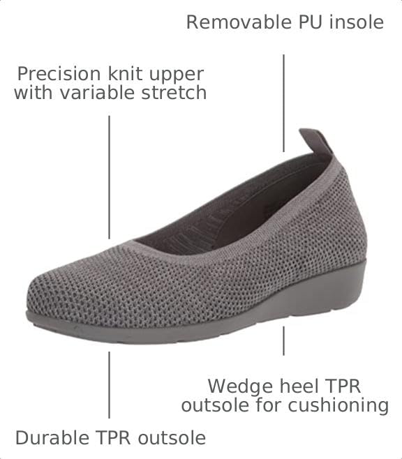 Propét Women's Yen Loafer, Grey, 7 by Propét - Used condition - Image 3