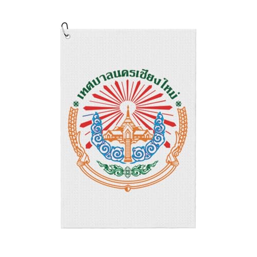 MCSVCH Logo of Chiang Mai Golf Towel 24