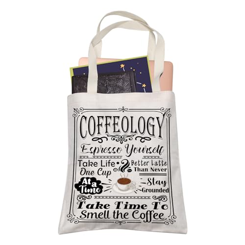Coffeology Coffee Lover Tote Bag