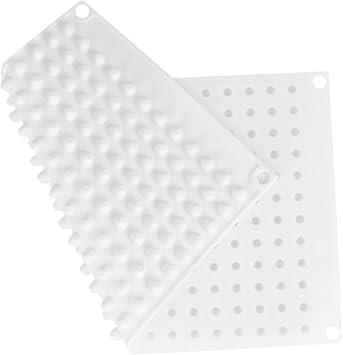 Mini Round Silicone Molds 228 Dots Fondant Mold for Homemade Chocolate Chips Candy, Baking Wax Melts Beads Ice Balls Dog Training Treats 11.53X6.69X0.39 Inches