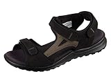Rutschfeste Sohle Legero Damen SIRIS Knöchelriemchen Riemchensandalen, SCHWARZ (SCHWARZ), 39 EU