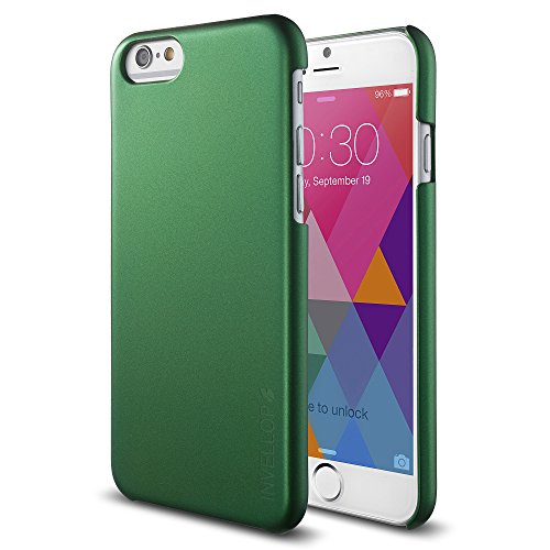 INVELLOP iPhone 6S case, Green iPhone 6 Case Slim **New** [Fit Series] Premium Hard Case (Green)