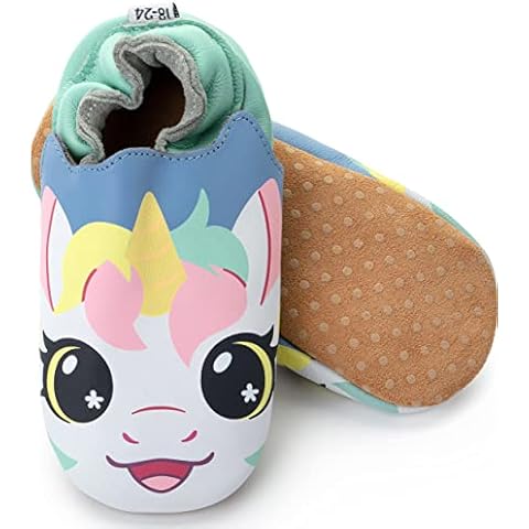 corimori Marken Echt-Leder Baby Krabbelschuhe Cover