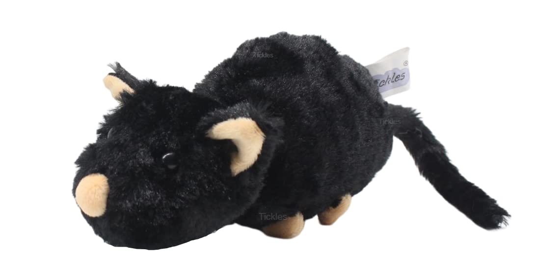 Tickles Cute Mouse Soft Stuffed Plush Animal Toy for Kids Birthday Gift (Color: Black; Size: 15 cm) (B0C17D4QFT) Amazon Price History, Amazon Price Tracker