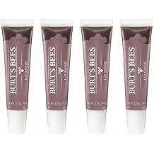 Burts Bees Spontaneity 100% Natural Lip Shine - Moisturizing Lip Gloss 4 Pack