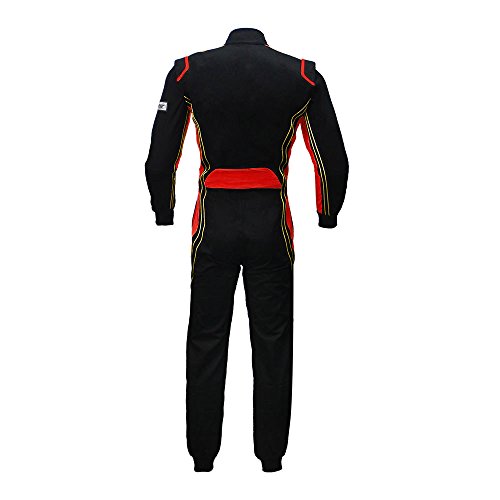 Jxhracing Rb-Cr014 One Piece Auto Go Karts Racing Suit Red X Large #TOP1
