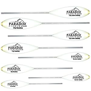Paradox Fishing Sbirolino Sets I 6g-20g langsam sinkend / 6g-20g schwimmend I Set zum Forellenangeln I Forellenköder…
