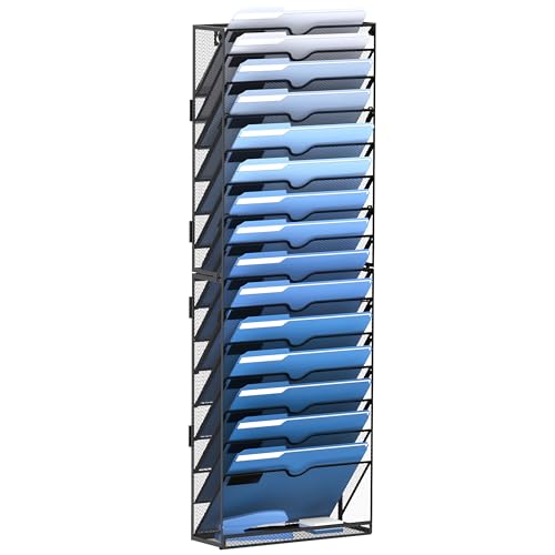 DALTACK Wall File Holder 16 Tier