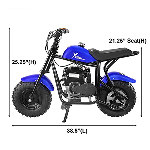 Xtremepowerus 99760-2 Mini Dirt Bike, 40Cc 4-Stroke Kid Gas Powered Off-Road Motorcycle Gas Pocket Pit Trail Mini Bike Weight Support 165 Lbs thumb #4