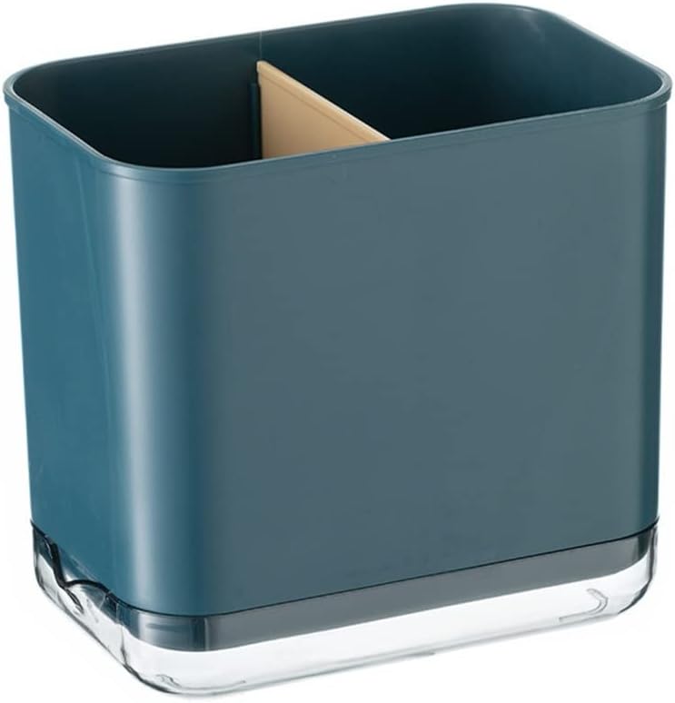 Cutlery Drain Rack Organizer Multi-functional Spoon Fork Chopstick Storage Holder Household Kitchen Tableware Box(D)