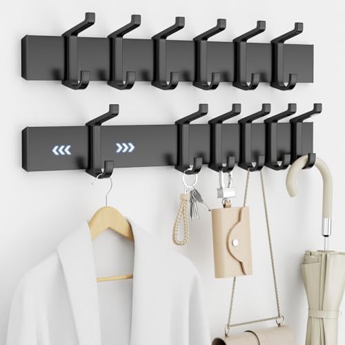 bussdis Coat Rack Wall Mount Coat Hanger, Wall Hooks for