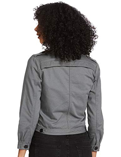 Image of Campus Sutra Women's Cotton Quilted Short Length Jacket
