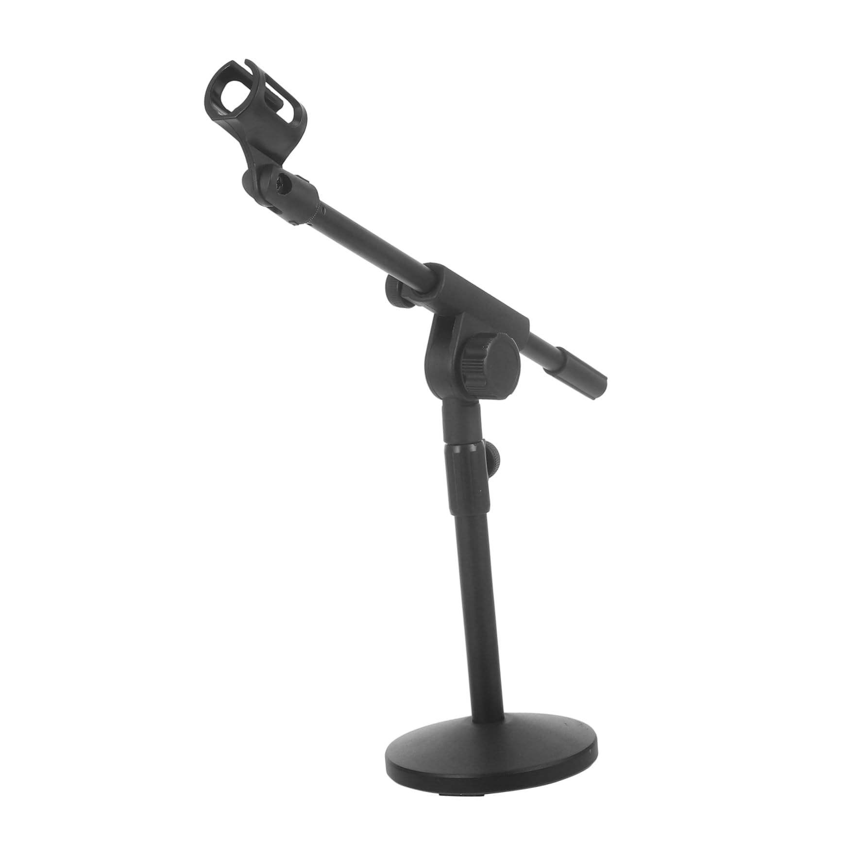 Base Per Asta Microfono Regolabile Supporto Da Tavolo Per Microfono Per Podcasting e Registrazione Audio Realizzato in Materiale Robusto Facile Da Usare e Trasportare